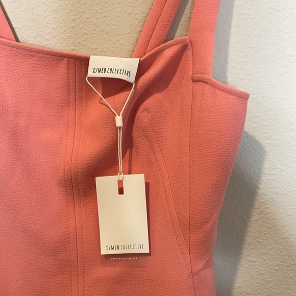 NWT C/MEO Consumed Split-Front Midi Dress - Picture 7 of 15